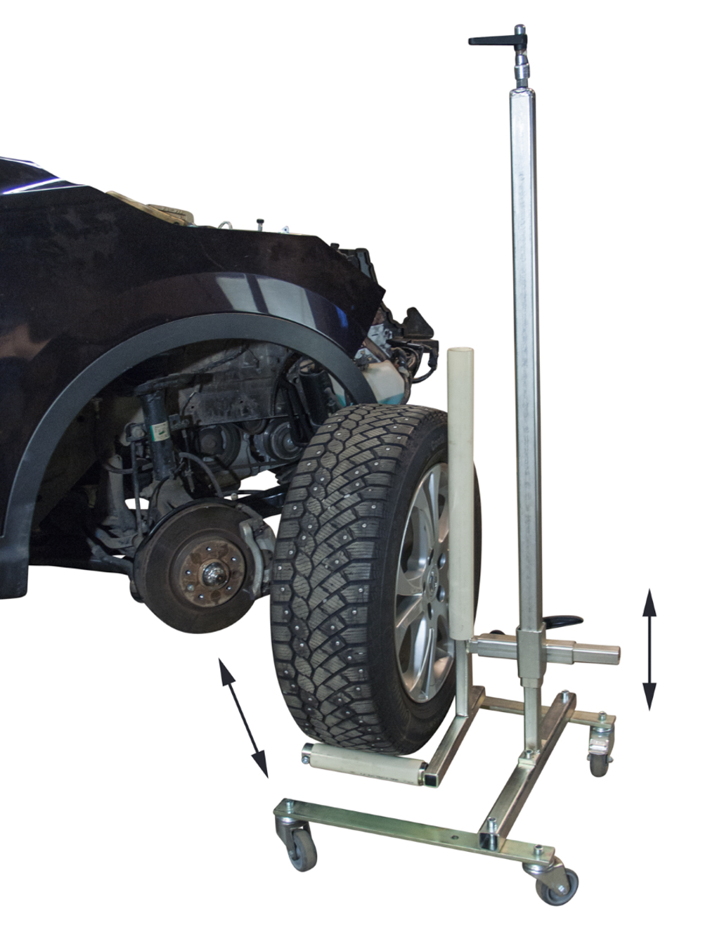 NEW PRODUCT: Multifunctional trolley to handling car doors and wheels ...
